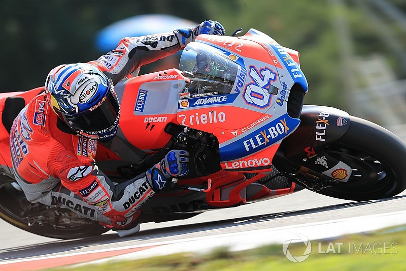 Brno, Warm-Up: Dovizioso brilla nella doppietta Ducati, solo decimo Valentino