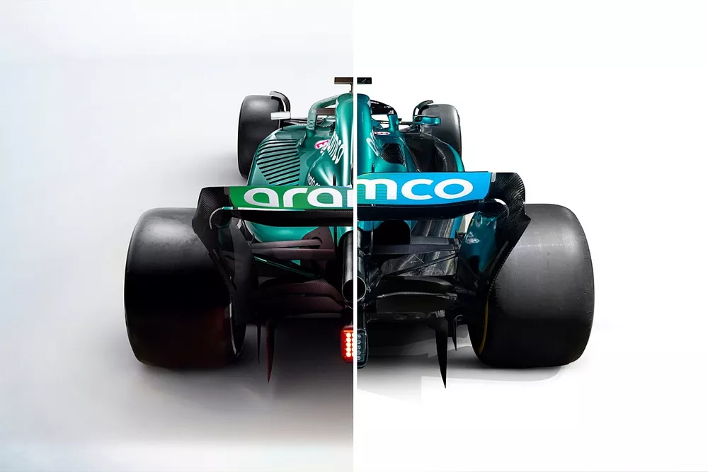 Comparaci&oacute;n Aston Martin AMR22 vs AMR23