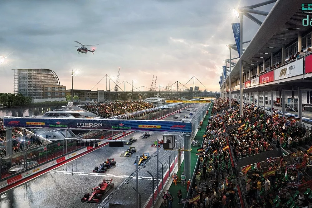 Royal Docks grand prix CGI (credit Dar and LDN Collective)