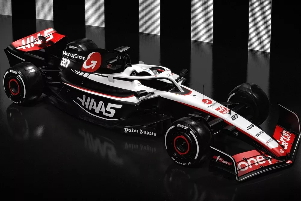 Decoración de Haas para la F1 2023
