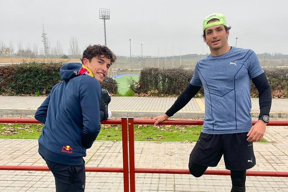 Marc Márquez y Carlos Sainz