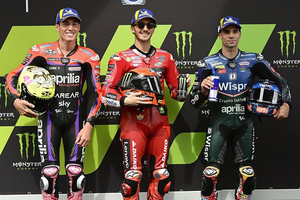 Aleix Espargaro, Aprilia Racing Team, Francesco Bagnaia, Ducati Team, Miguel Oliveira, RNF MotoGP Racing