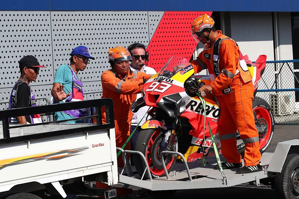 La moto de Marc Marquez, Repsol Honda Team