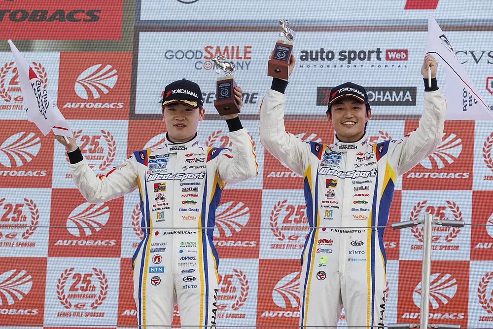 Sena Sakaguchi, Yuji Kunimoto, #19 WedsSport ADVAN GR Supra