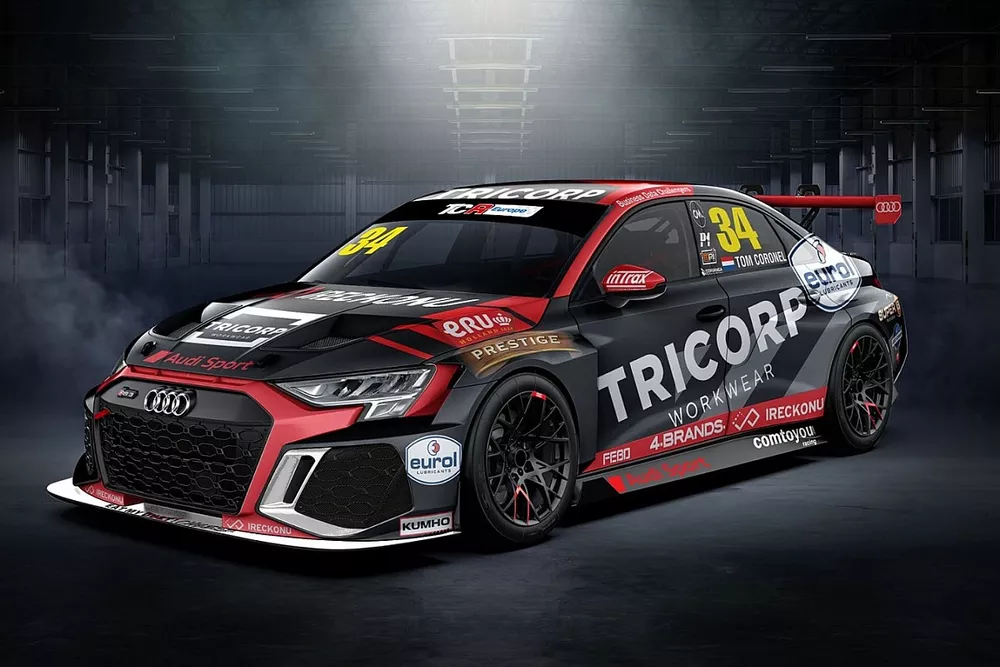 Tom Coronel Tricorp Audi RS3 LMS TCR Europe 2023_side