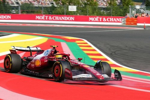 Hamilton abatido tras su eliminación en la SQ1 en Bélgica