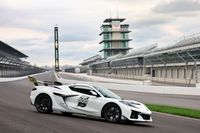 El Chevrolet Corvette ZR1 fue presentado como el pace car para Indy 500