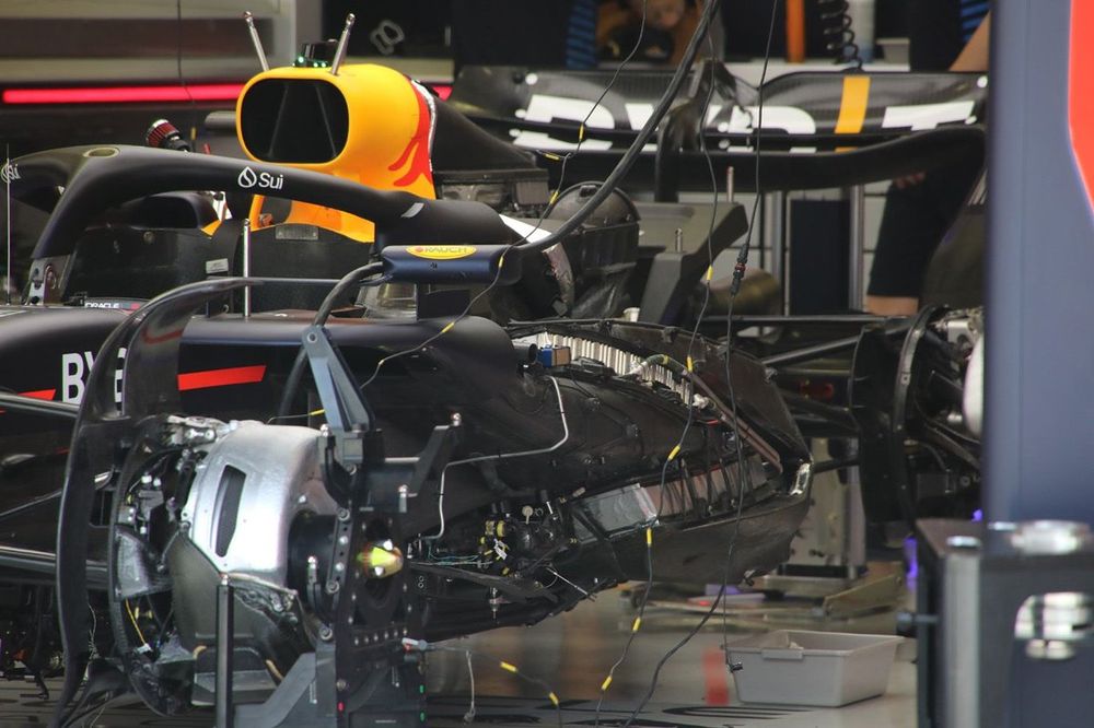 Detalle del Red Bull Racing RB20