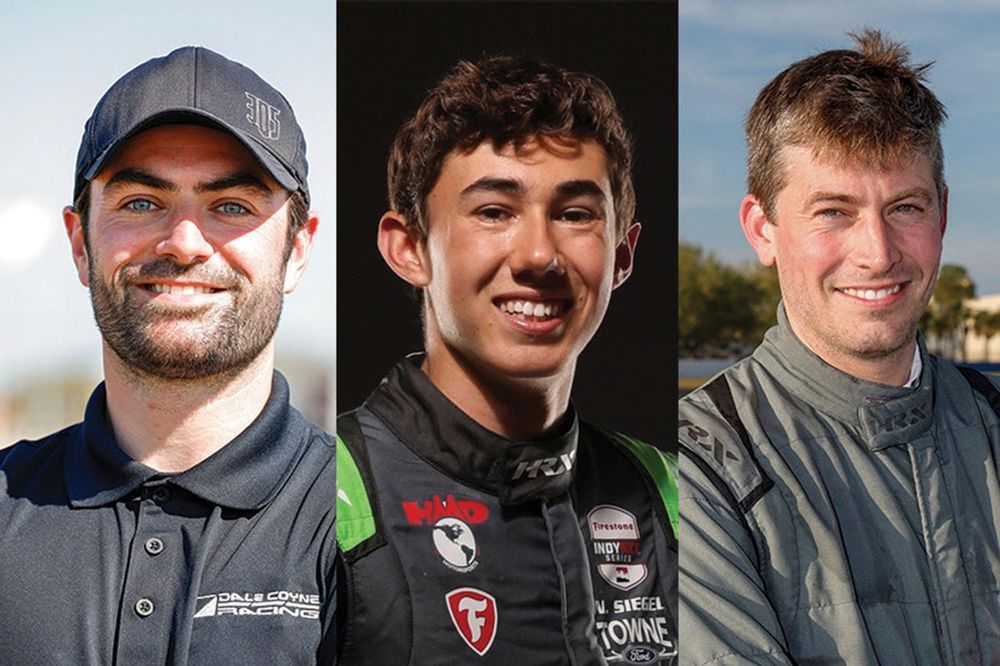 Jack Harvey, Nolan Siegel, Colin Braun, Dale Coyne Racing