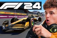 V&iacute;deo: Norris prueba por primera vez el videojuego F1 24