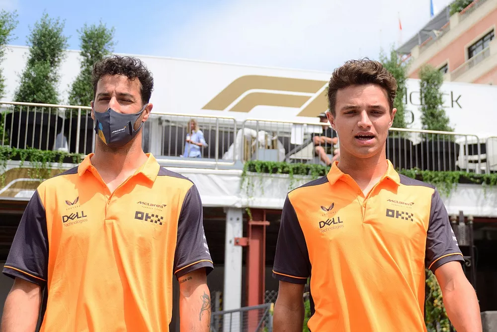 Daniel Ricciardo, Lando Norris, McLaren