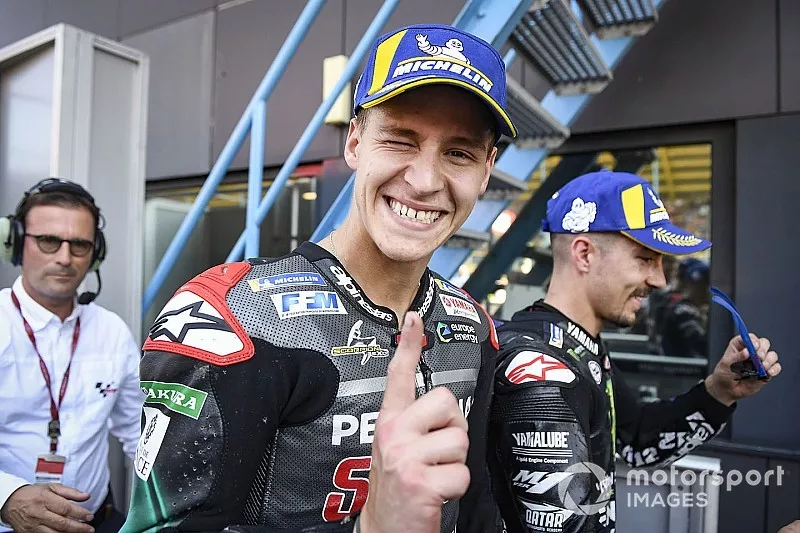 Ganador de la pole Fabio Quartararo, Petronas Yamaha SRT