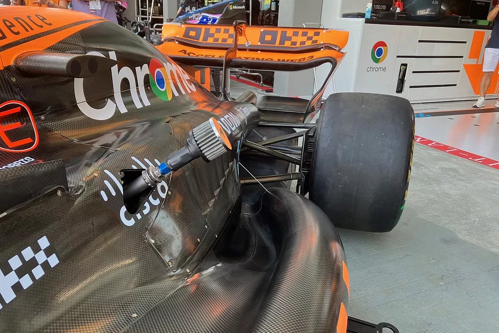 McLaren MCL60 technical detail