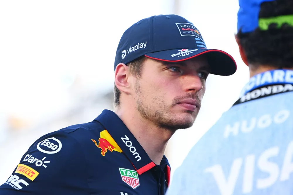 Max Verstappen, Red Bull Racing, durante el drivers parade