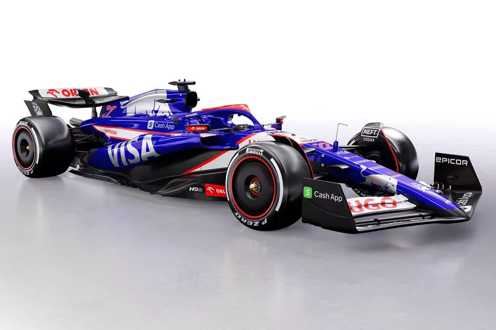ビザ・キャッシュアップRB F1日本GP 角田裕毅 ビザ・キャッシュアップRB、角田裕毅が操る2024年マシン『VCARB 01