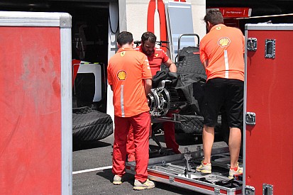 Ferrari привезла во Францию доработанную заднюю подвеску
