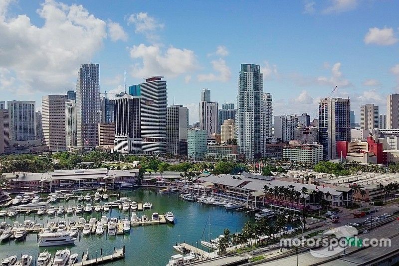 Panor&aacute;mica de la zona del circuit de Miami propuesto para la F1