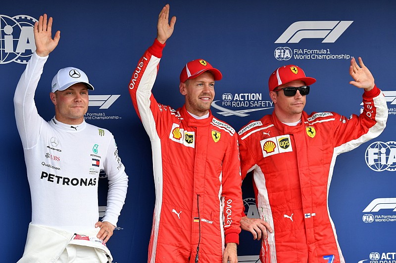 La grille de départ du GP d'Allemagne