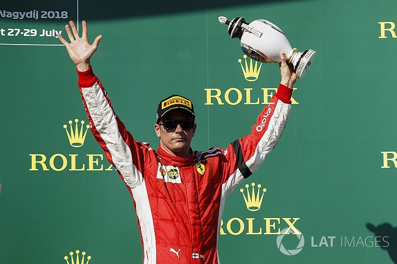 Raikkonen: Hungary podium