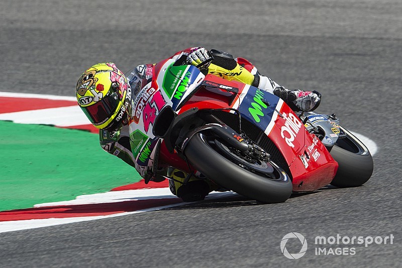 L'Aprilia arriva ad Aragon con fiducia dopo il lavoro fatto nei test di Misano