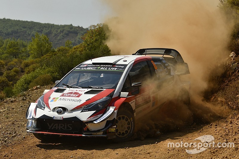 Ott Tanak fa tris nella doppietta Toyota in Turchia e si rilancia nella corsa al titolo
