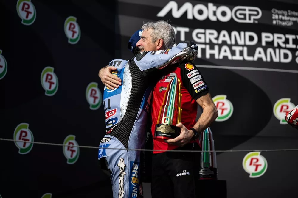 M&aacute;rquez Marquez, Gresini Racing con Gigi Dall'Igna, general manager de Ducati