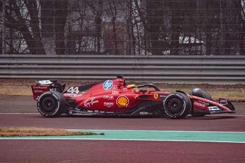 VIDEO: Hamilton se estrena con Ferrari en Fiorano