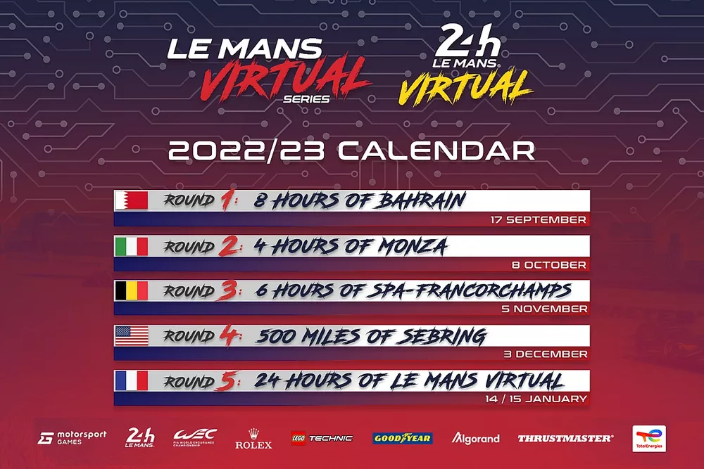 Le Mans Virtual Series regresa para m&aacute;s competici&oacute;n electr&oacute;nica de &eacute;lite, incluyendo las 24 Horas de Le Mans Virutales.