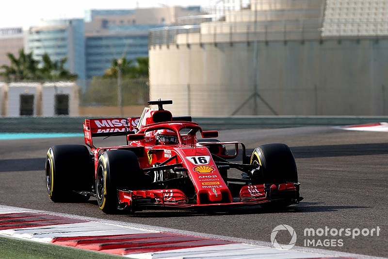 Leclerc ends Abu Dhabi test on top for Ferrari