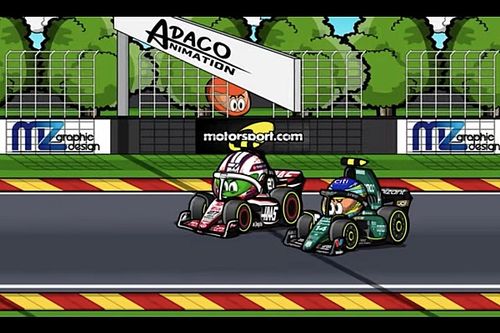 V&iacute;deos: las carreras del GP de B&eacute;lgica de F&oacute;rmula 1, por MiniDrivers