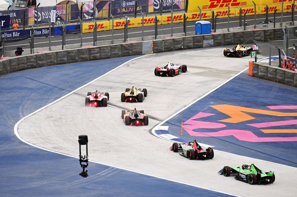 Stoffel Vandoorne, DS Penske, DS E-Tense FE23, Norman Nato, Andretti Global, Porsche 99X Electric Gen3, Jean-Eric Vergne, DS Penske, DS E-Tense FE23, Sacha Fenestraz, Nissan Formula E Team, Nissan e-4ORCE 04