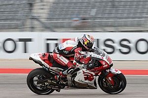 Nakagami lidera el warm up de Austin delante de Márquez
