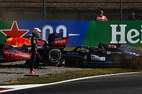 Hamilton "sorprendido" de no recibir ayuda de Verstappen tras choque