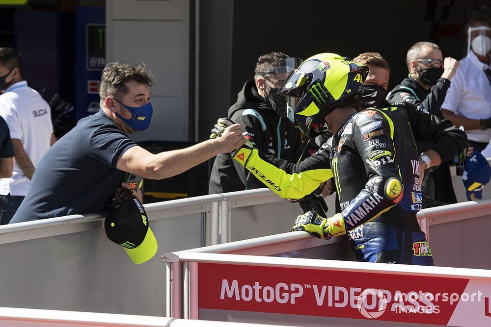 Tercer puesto Valentino Rossi, Yamaha Factory Racing