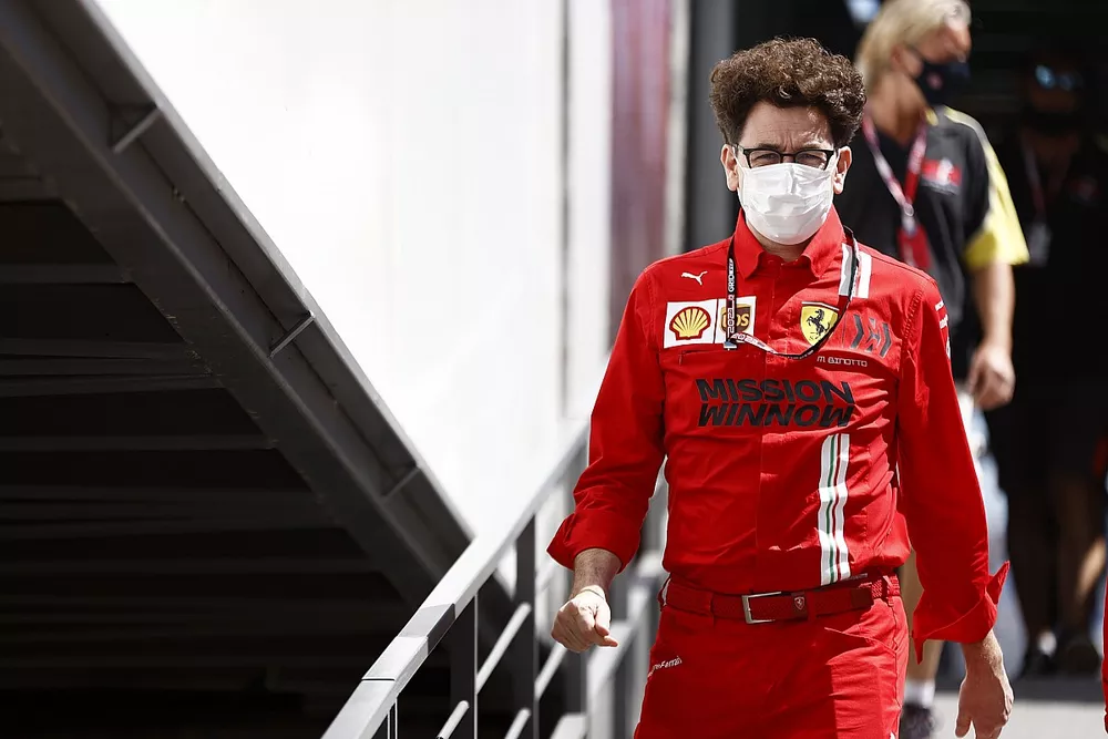 Mattia Binotto, Team Principal, Ferrari
