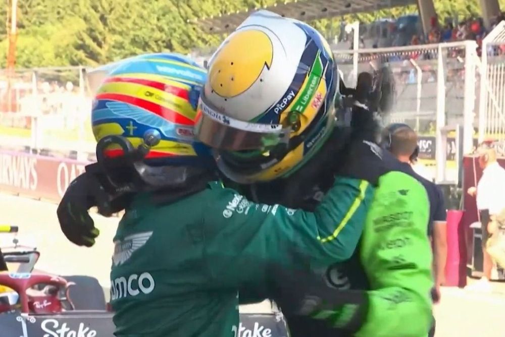 Gabriel Bortoleto, Fernando Alonso