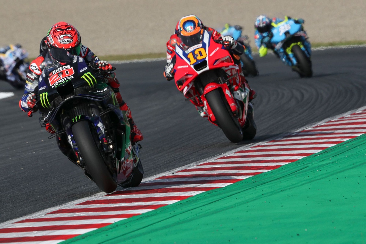 Un sprint frustrant pour Quartararo : 