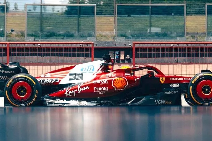 Lewis Hamilton, filming day Mugello