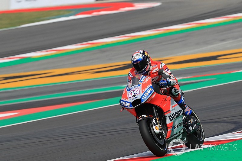 Dovizioso aan kop in opwarmsessie GP van Catalonië