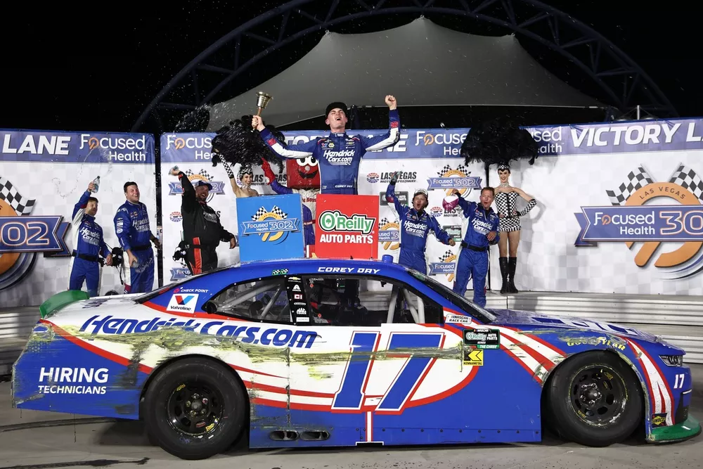Corey Day, No. 17 Hendrick Motorsports Chevrolet