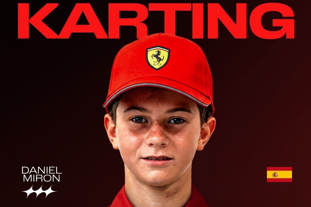 Ferrari ficha al español Daniel Mirón para la Drivers Academy de 2027