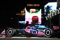 Colapinto, tras ser chocado por Albon en Las Vegas: "Tenía el difusor roto"