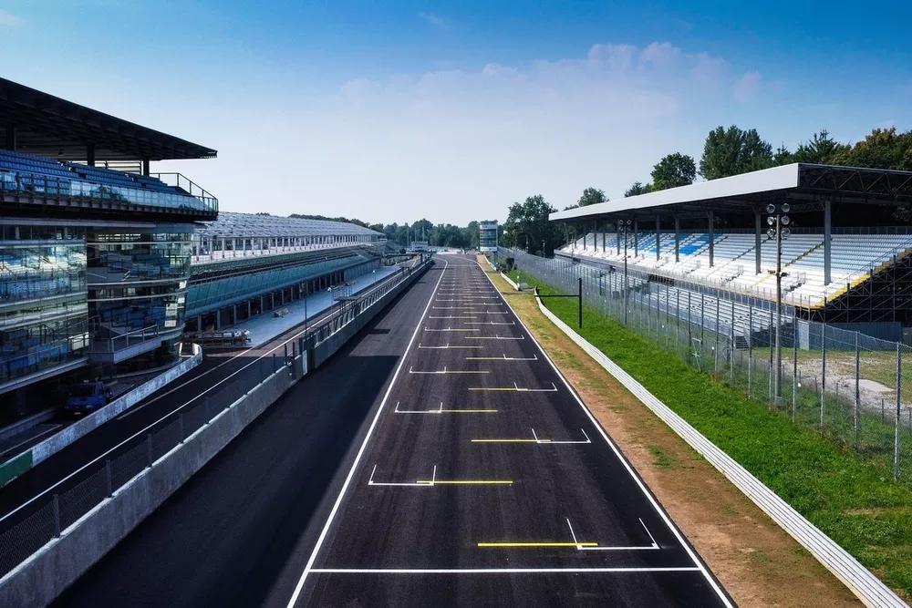Autodromo Nazionale di Monza, dettaglio del circuito