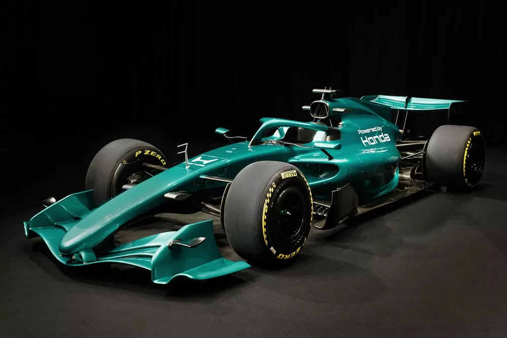 Presentación del motor Honda de Aston Martin F1