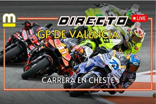As&iacute; vivimos la carrera de MotoGP del GP de Valencia (Cheste), con Live Timing