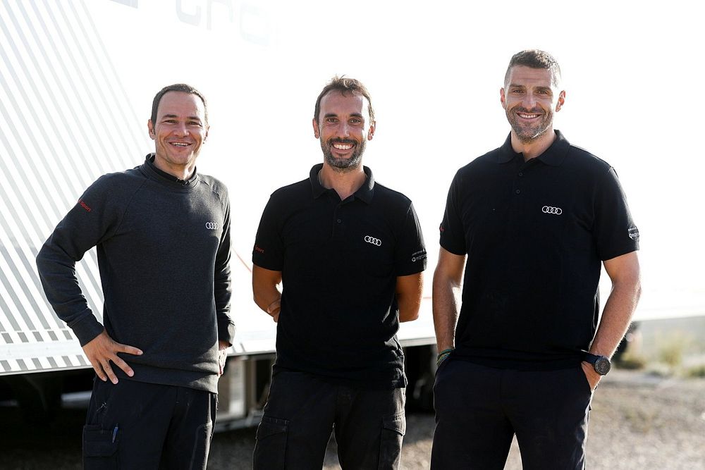 Daniel Gratacos, Joan Navarro, Andres Castillo, Audi Sport