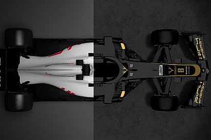 La comparación del Haas VF-18 y VF-19