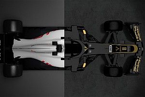 La comparaci&oacute;n del Haas VF-18 y VF-19