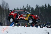 Ogier animado por la velocidad en superficie suelta mostrada por el Citroen