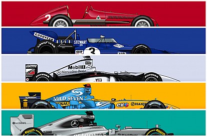 In beeld: De meest succesvolle F1-wagens aller tijden